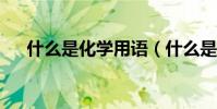 什么是化學用語(什么是化學工程師?)