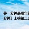等一分鐘是哪年的歌（徐譽滕十大經典歌曲排行榜：《等一分鐘》上榜第二適合求婚）