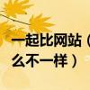 一起比網站（加一歡網與其他的交友網站有什么不一樣）