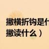 撇橫折鉤是什么偏旁（“或”字的斜鉤上多兩撇讀什么）