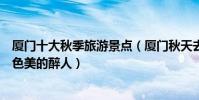 廈門十大秋季旅游景點(廈門秋天去哪里好玩鷺島秋天的景色美的醉人)