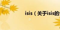 isis(關于isis的介紹)