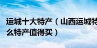 運城十大特產(山西運城特產有哪些運城有什么特產值得買)