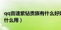 qq音速紫鉆貴族有什么好處(QQ音速紫鉆有什么用)