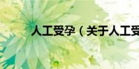 人工受孕(關于人工受孕的介紹)