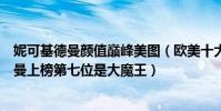 妮可基德曼顏值巔峰美圖(歐美十大最美不老女星妮可基德曼上榜第七位是大魔王)