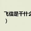 飛信是干什么用的（飛信是什么東西是飛信嗎）