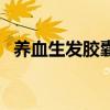 養血生發膠囊（關于養血生發膠囊的介紹）