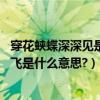 穿花蛺蝶深深見是什么意思（穿花蛺蝶深深見,點水蜻蜓款款飛是什么意思?）