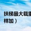 扶梯最大載重負荷怎么算（自動扶梯荷載該怎樣加）