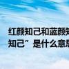 紅顏知己和藍顏知己是什么意思啊（“紅顏知己”和“藍顏知己”是什么意思）