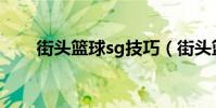 街頭籃球sg技巧(街頭籃球PF技巧)