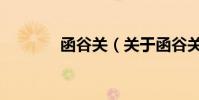 函谷關(關于函谷關的介紹)