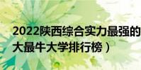 2022陜西綜合實力最強的十大高校(陜西十大最牛大學排行榜)