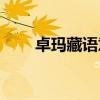 卓瑪藏語意思(怎么在yy上搶板凳)