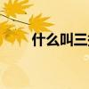 什么叫三拼音節（什么叫三拼音節）