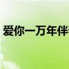 愛你一萬年伴奏帶歌詞（愛你一萬年的歌詞）