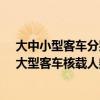 大中小型客車分別核載人數（請問：小型客車、中型客車、大型客車核載人數是多少）