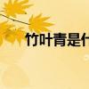 竹葉青是什么酒型（竹葉青是綠茶嗎）