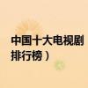 中國十大電視劇（中國史上最經典的電視劇中國經典電視劇排行榜）