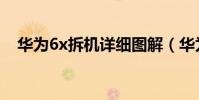 華為6x拆機詳細圖解(華為6x拆機圖解)