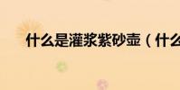 什么是灌漿紫砂壺(什么是灌溉農業)