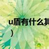 u盾有什么其他用處（U盾是什么有什么用途）