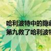 哈利波特中的隱藏彩蛋（哈利波特十大彩蛋：第三引出下部第九救了哈利波特一命）
