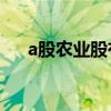 a股農業股有哪些（A股農業股有哪些）