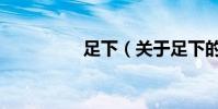 足下(關于足下的介紹)