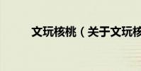 文玩核桃(關于文玩核桃的介紹)