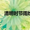 清明時節雨紛紛的下一句是什么（(趣味)）