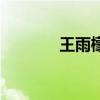 王雨檬（關于王雨檬的介紹）