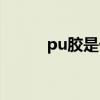 pu膠是什么材料（pu膠是什么）