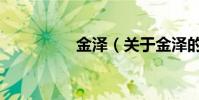 金澤(關于金澤的介紹)