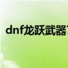 dnf龍躍武器7星跟（11龍族之信仰那個好）