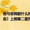 晝與夜韓劇什么時候上映（韓國最火的電視劇2021：《晝與夜》上榜第二是熱播漫改劇）
