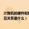 計算機的硬件和軟件的關系是什么（計算機硬件與軟件的相互關系是什么）