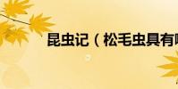 昆蟲記(松毛蟲具有哪些特長)