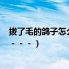 拔了毛的鴿子怎么分公母（拔了毛的鴿子——－－－－－－－－－）