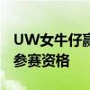 UW女牛仔贏得主場牛仔競技比賽獲得CNFR參賽資格