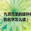 九靈元圣的徒孫叫什么拼音（洛克王國九靈元圣的徒孫六獅的名字怎么讀）