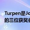 Turpen是John P. Ellbogen優異課堂教學獎的三位獲獎者之一 