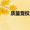 質量受權人制度（質量受權人制度）