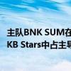 主隊BNK SUM在2019-2020賽季女子職業籃球BNK SUM-KB Stars中占主導地位 
