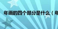 年畫的四個部分是什么(年畫的四大產區)