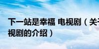 下一站是幸福 電視劇(關于下一站是幸福 電視劇的介紹)