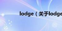 lodge(關于lodge的介紹)