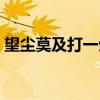 望塵莫及打一生肖動物（望塵莫及打一生肖）