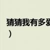 猜猜我有多愛你（關于猜猜我有多愛你的介紹）